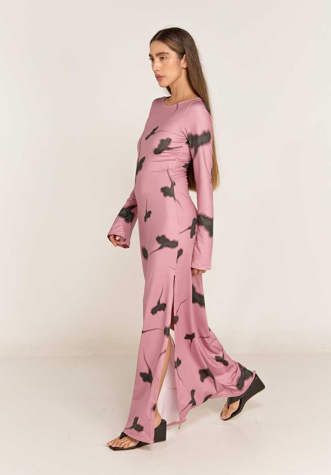 Vestido Rosalia rosa