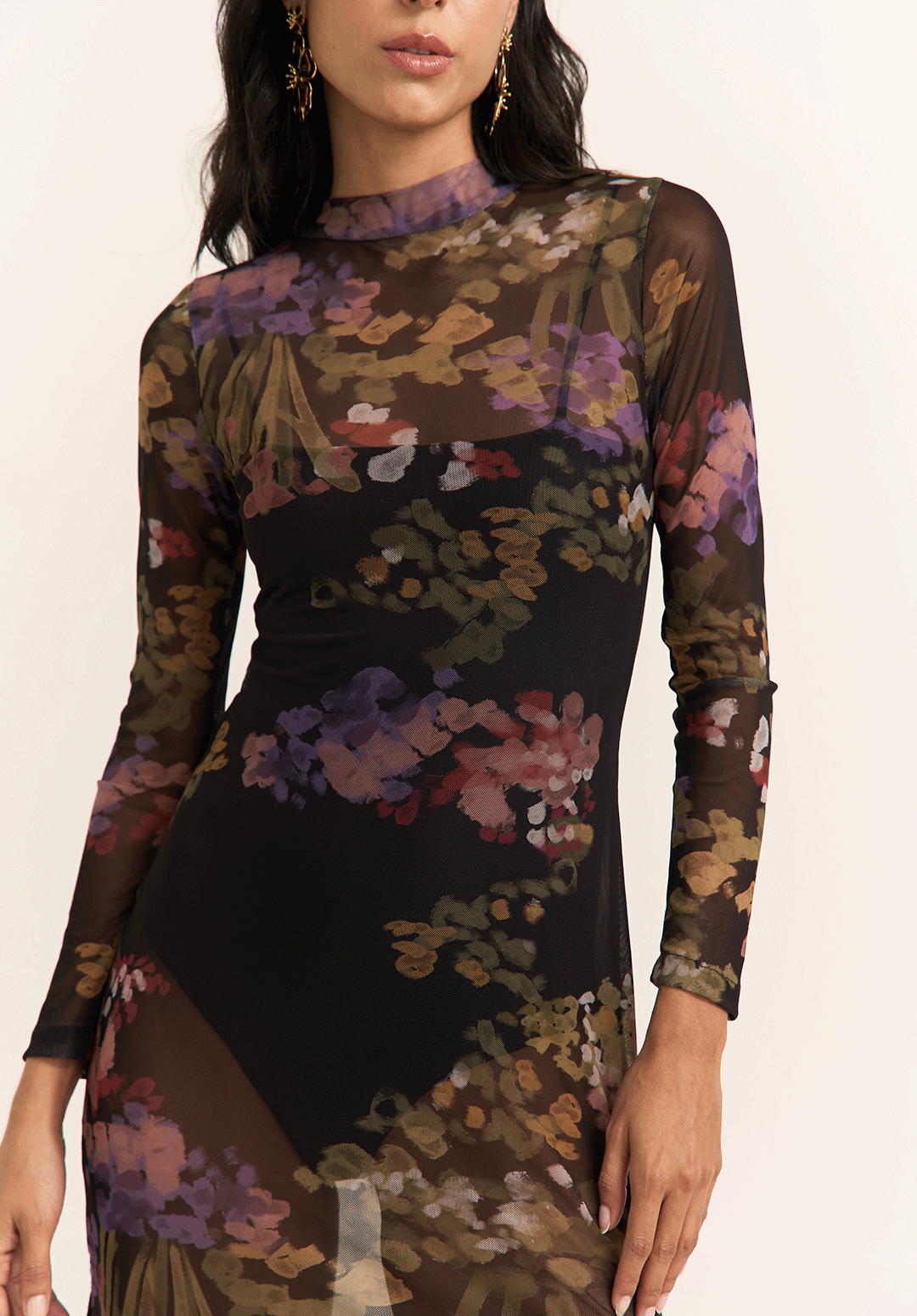 Vestido Mesh Riachuelo