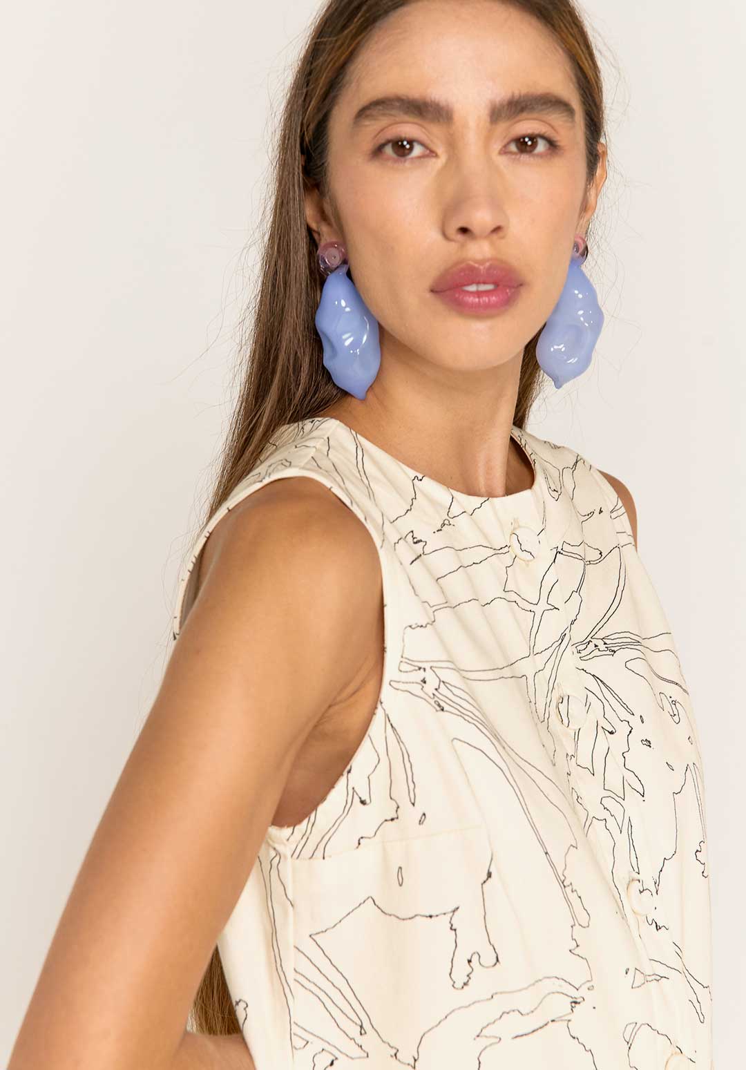 Vestido Chaleco Bruma