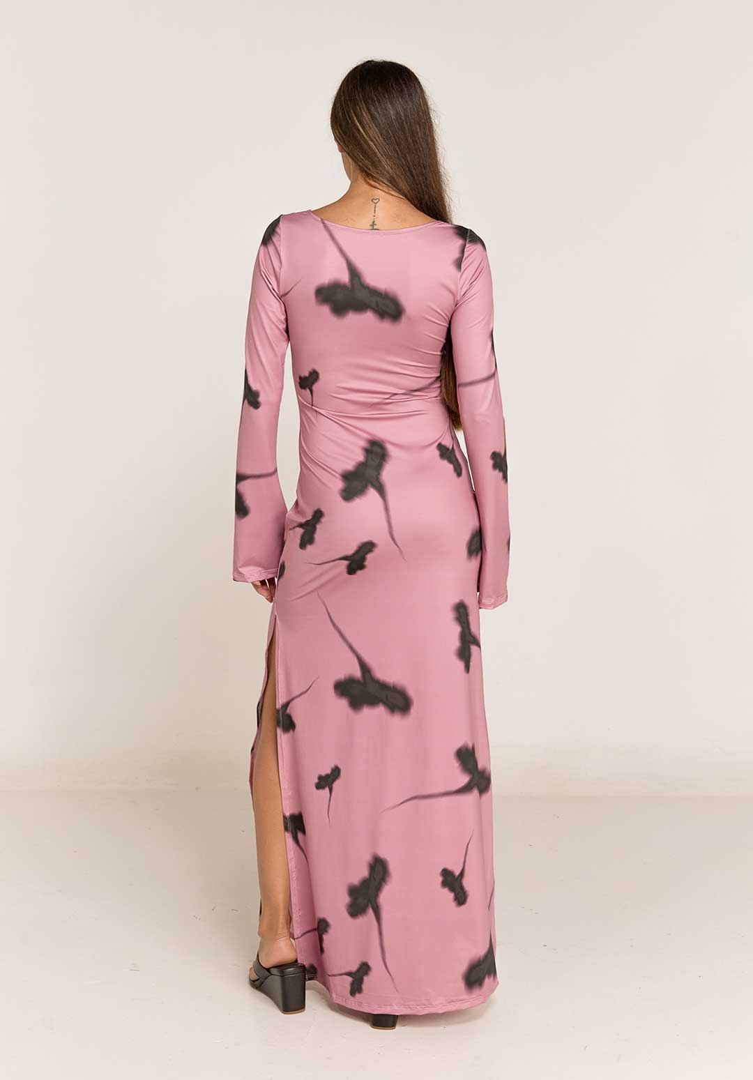 Vestido Rosalia rosa
