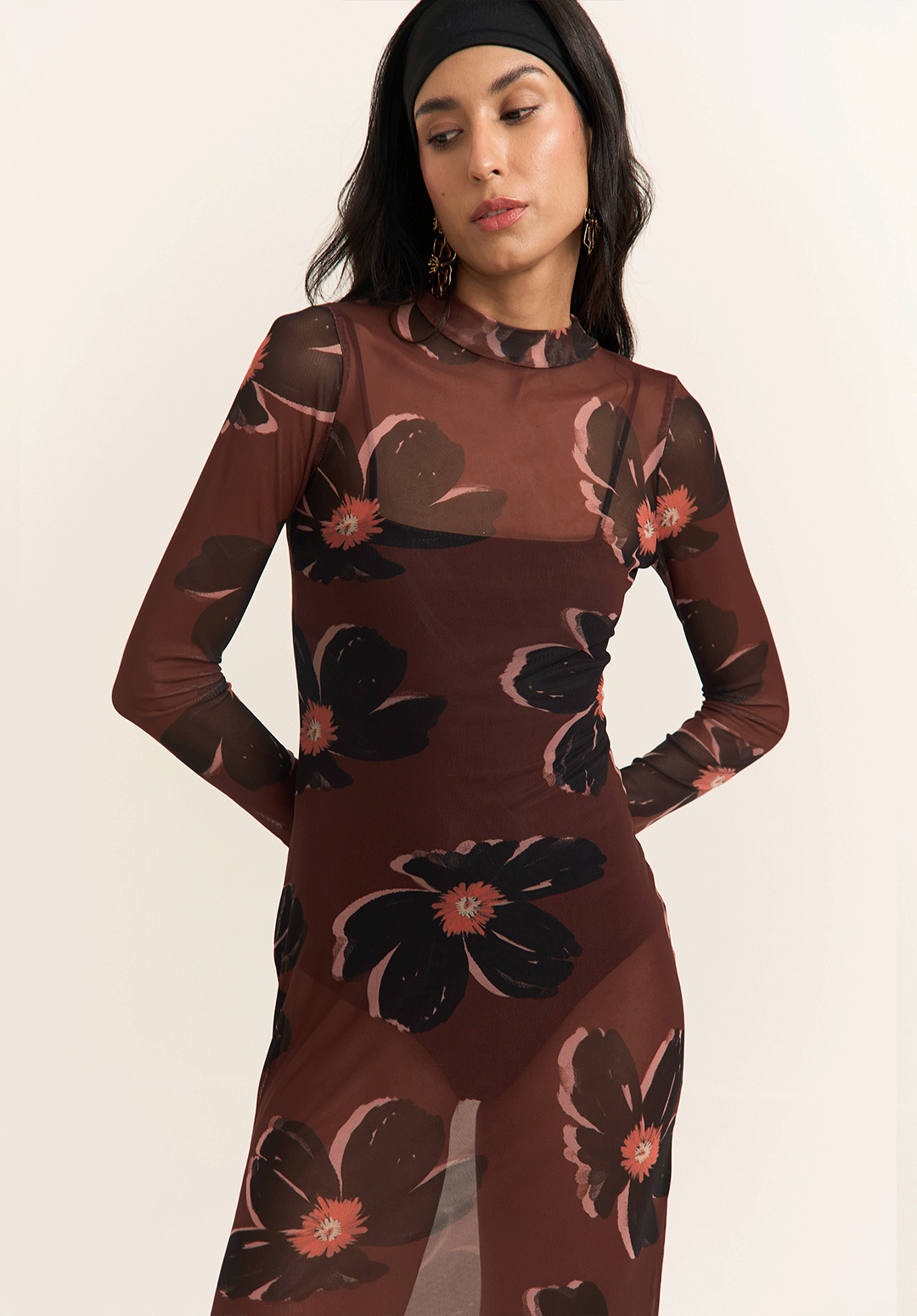 Vestido Mesh Sabana