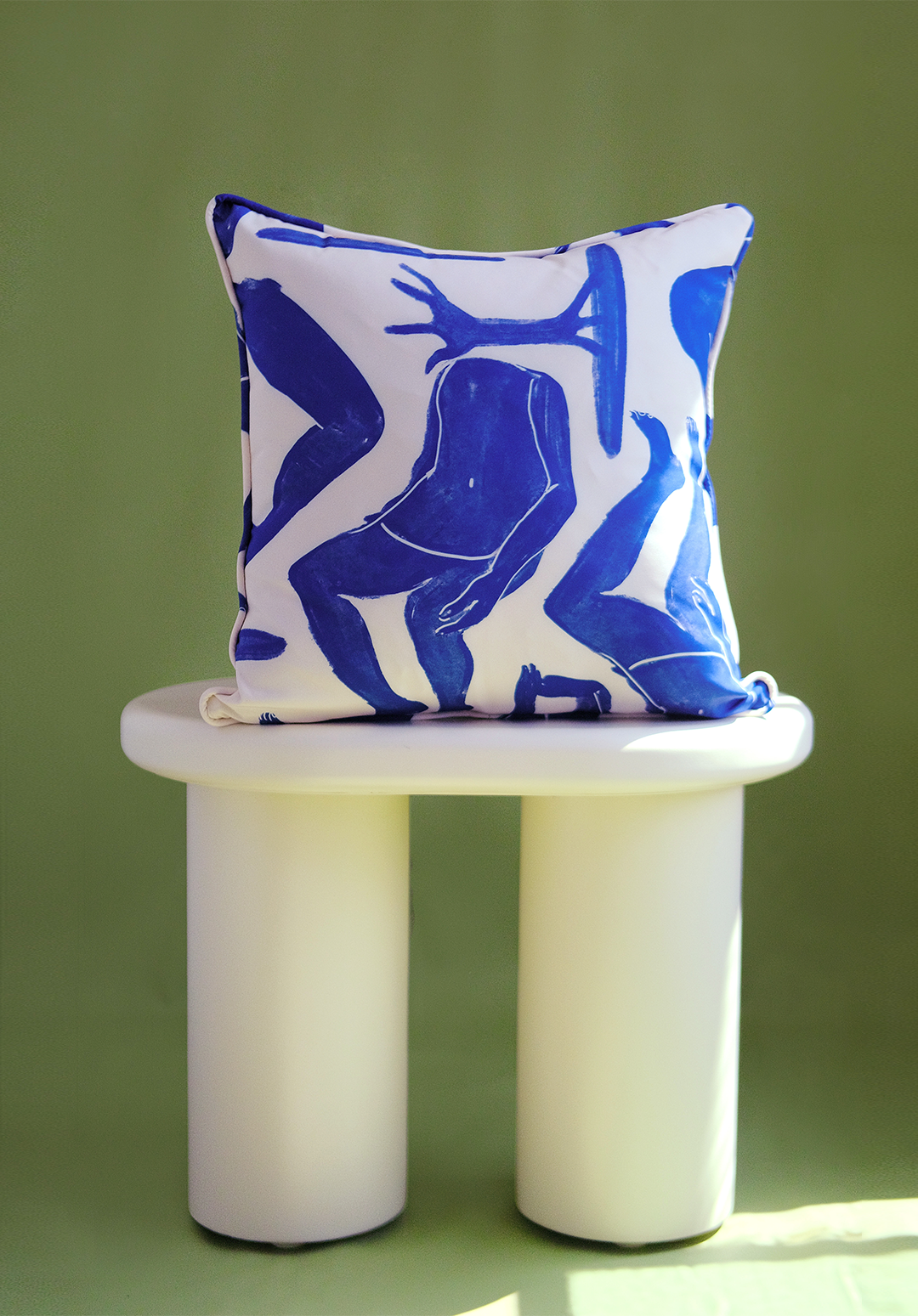 Isadora square cushion