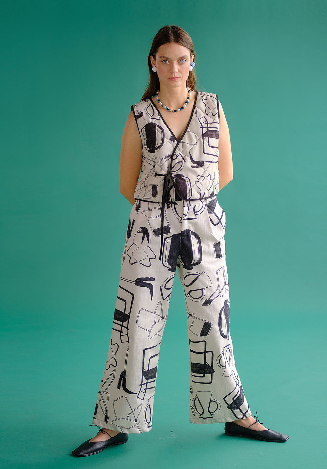 Simona Ivory Pants