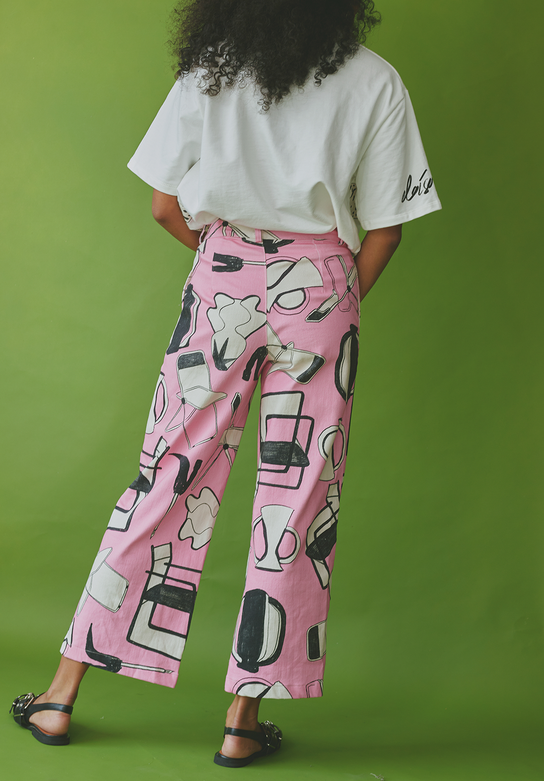 Pantalón Simona Rosa