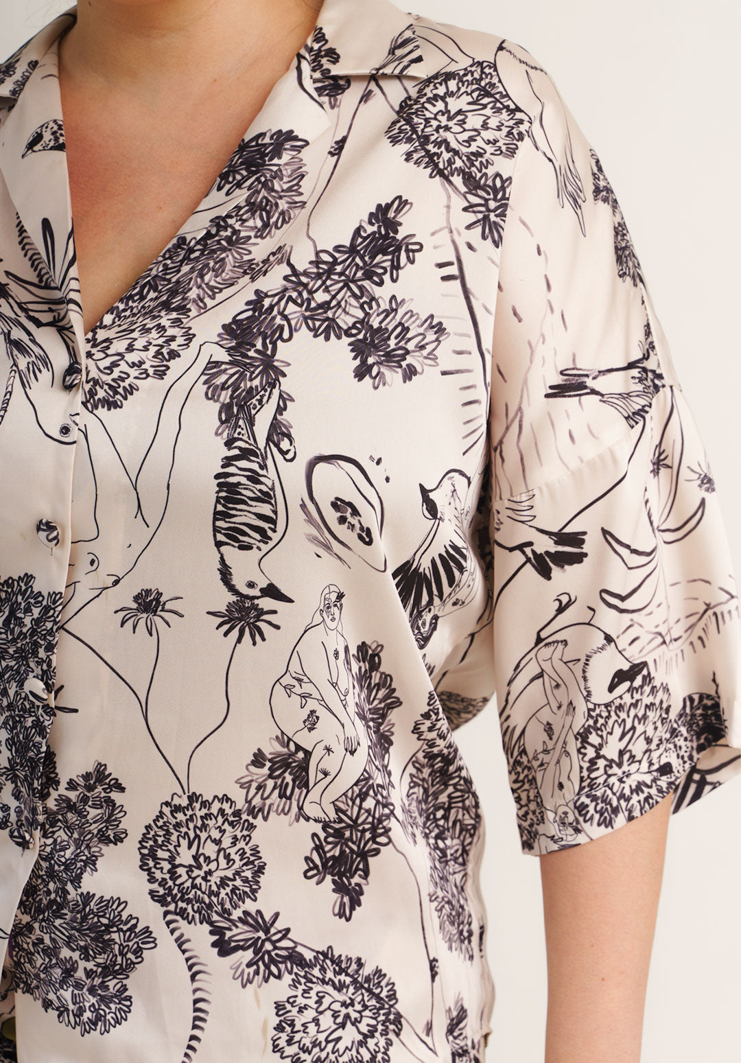 Camisa Tangara Ivory