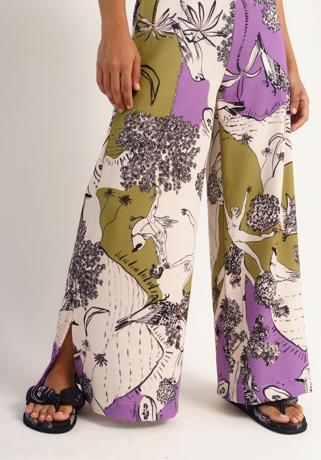 Green Tangara Pants