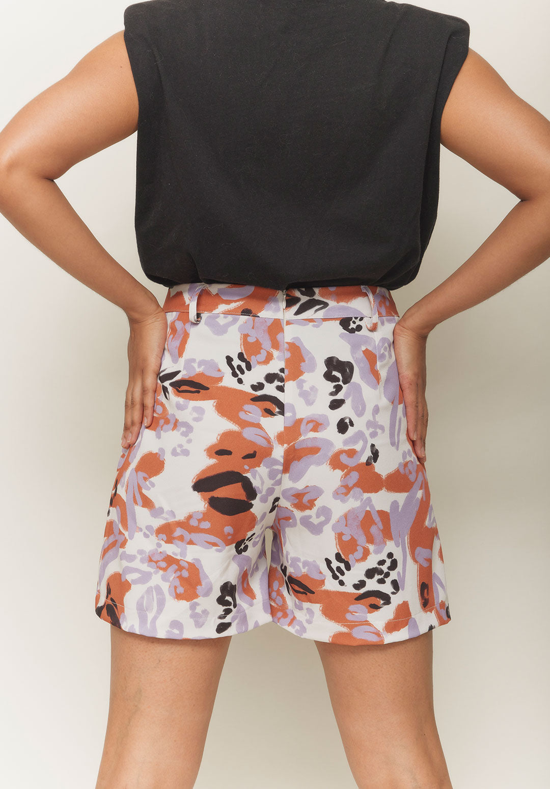 Short Animal Print