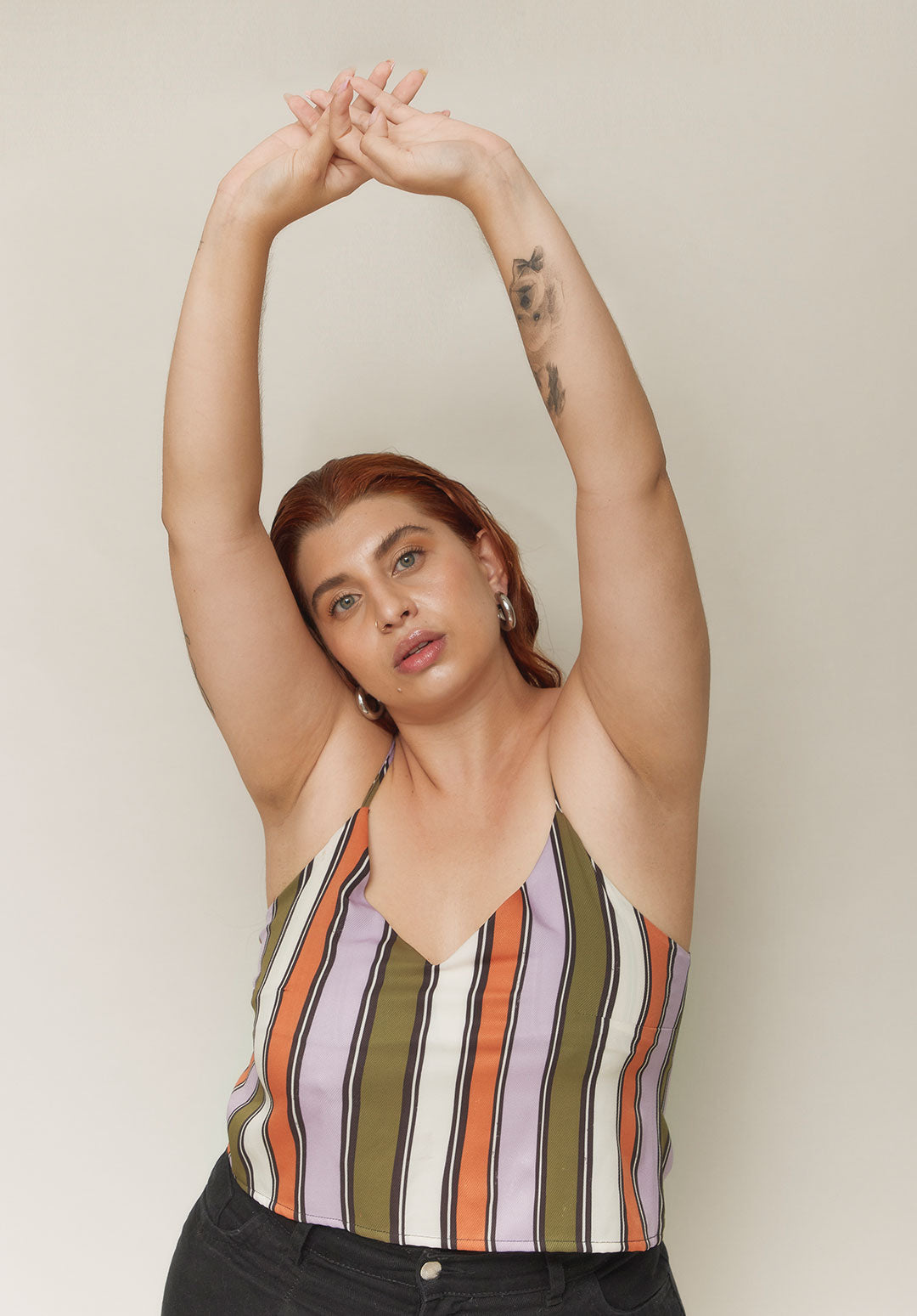 Crop Top Rayas