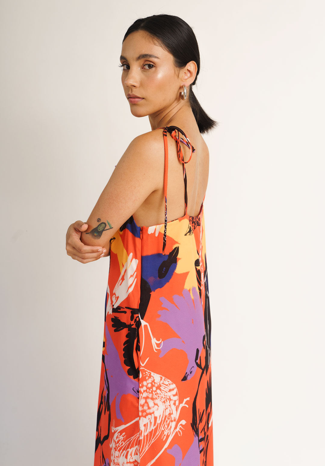 Vestido Bienteveo Terracota