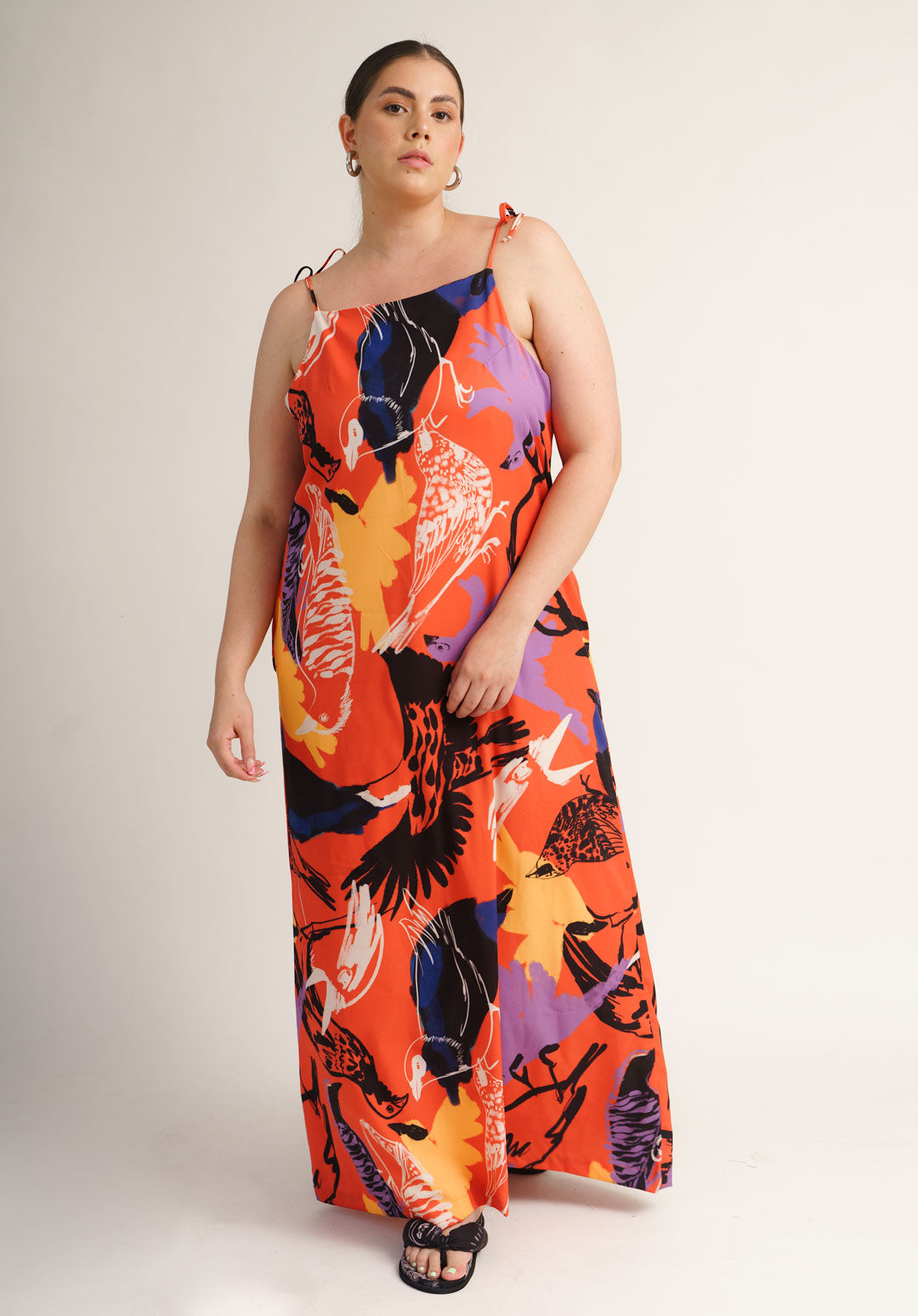 Vestido Bienteveo Terracota