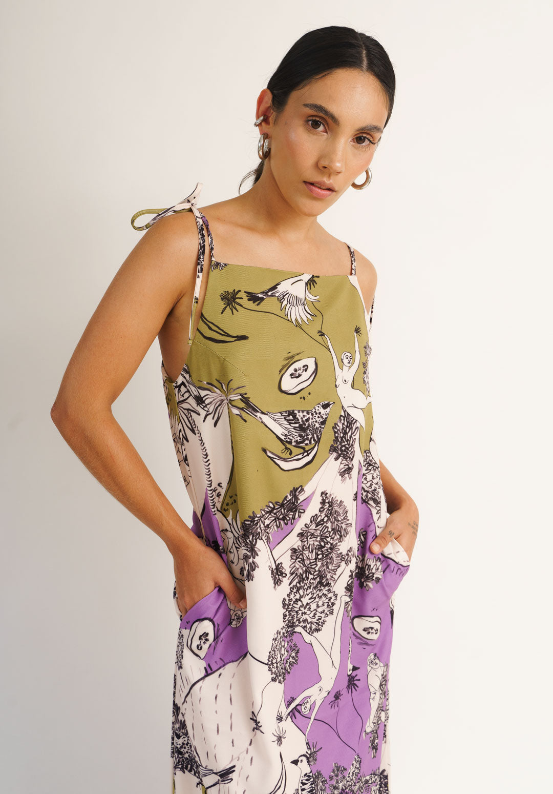 Lilac Tanager Dress
