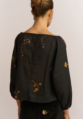 Blusa Petunia Black