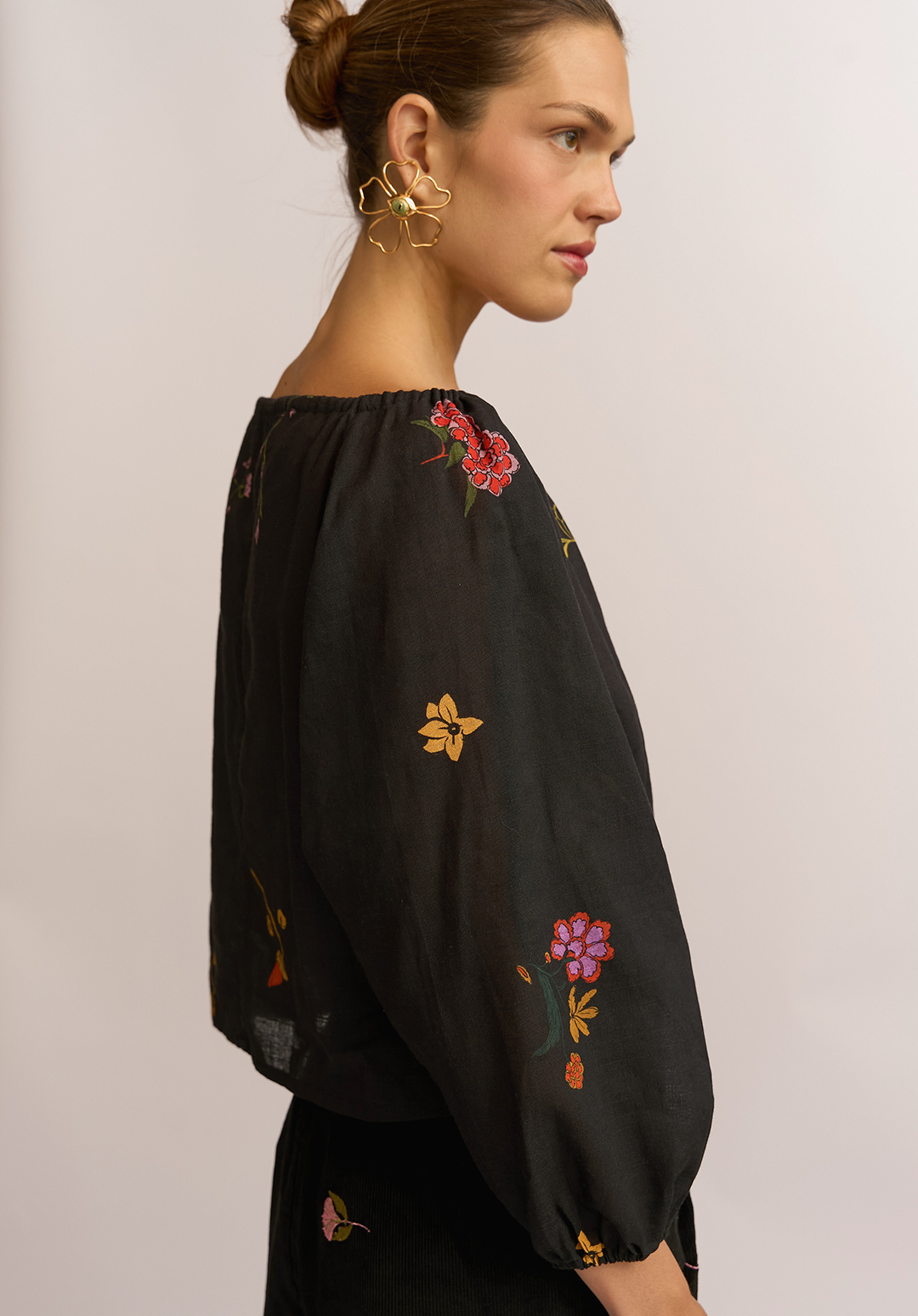 Blusa Petunia Black