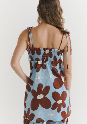 Pre Order Mini Vestido Daisy Blue