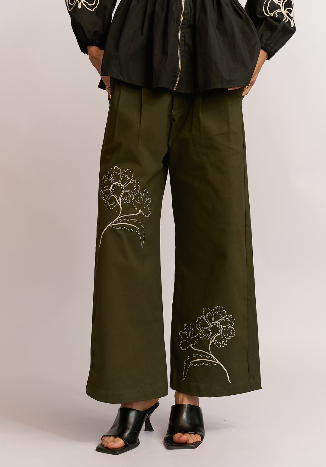 Pantalón Botánica Oliva