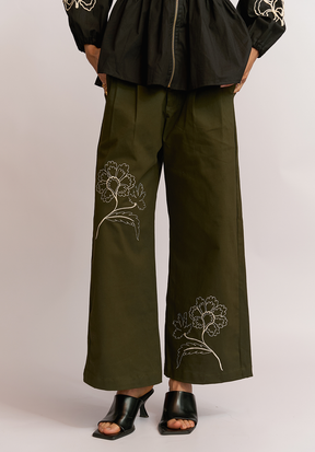 Pantalón Botánica Oliva