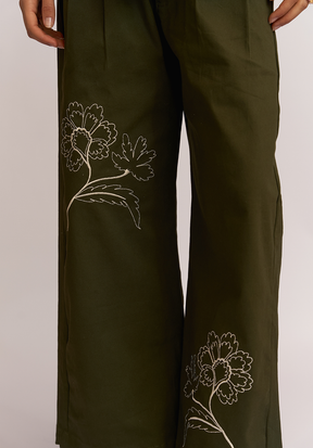 Pantalón Botánica Oliva