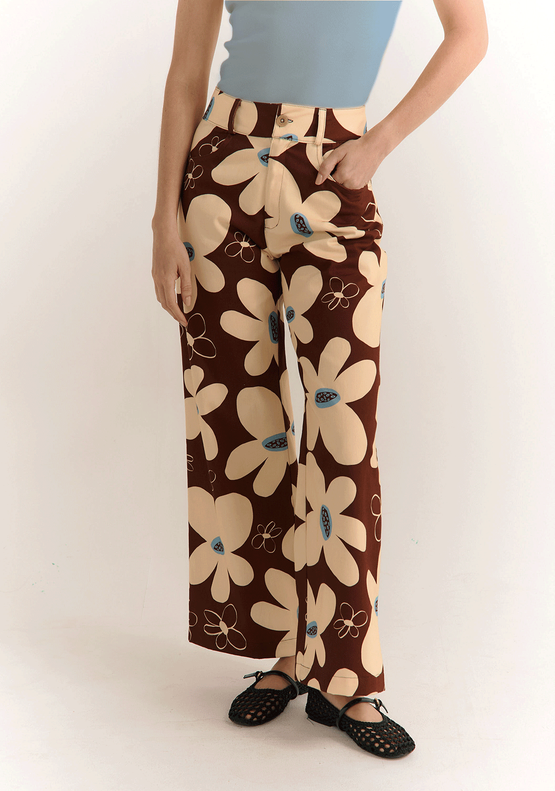 Pantalón Daisy Cocoa