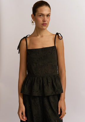 Top Bolero Ojalillo