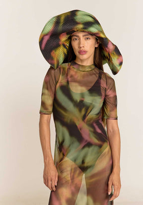 Vestido Mesh Bruma Blur