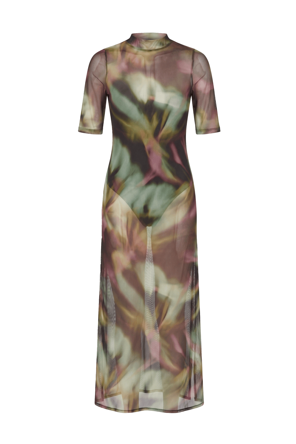 Vestido Mesh Bruma Blur