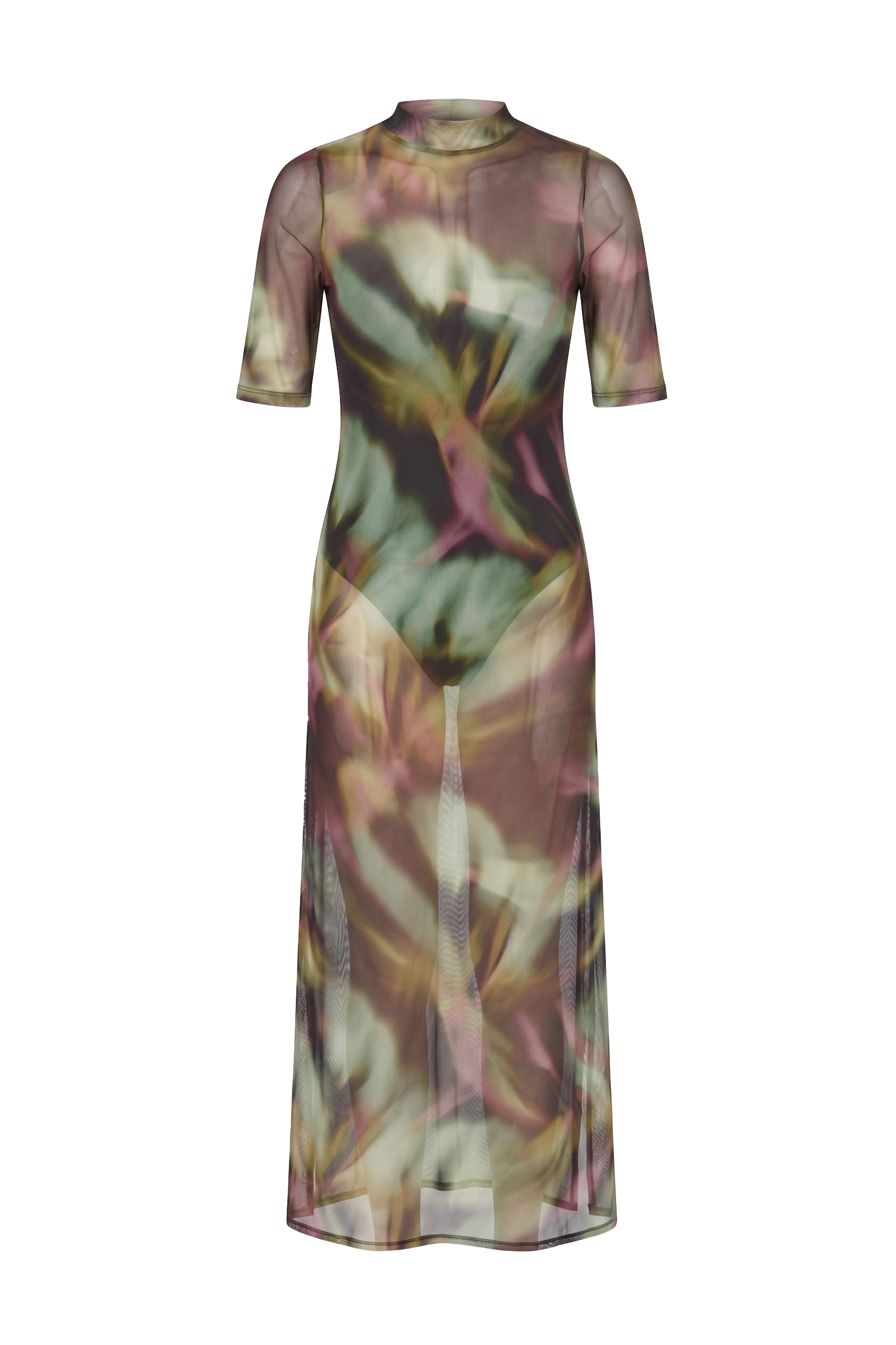 Vestido Mesh Bruma Blur