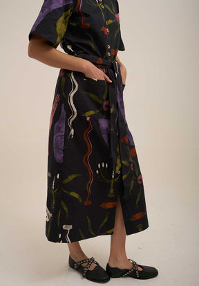 Vestido Camisero Totem Negro