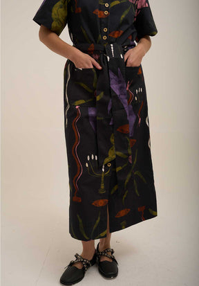 Vestido Camisero Totem Negro