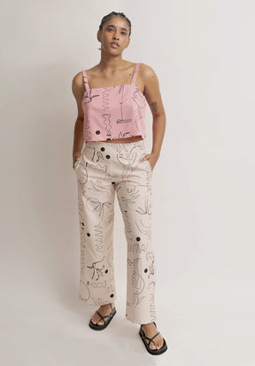 Crop Top Trazo