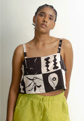 Crop Top Anagrama