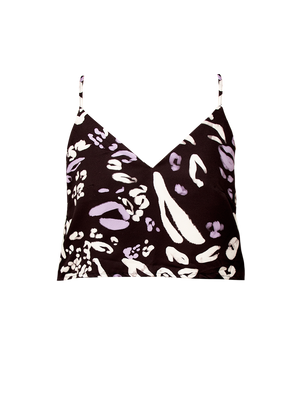 Crop Top Animal Print
