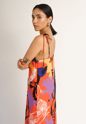 Vestido Bienteveo Terracota