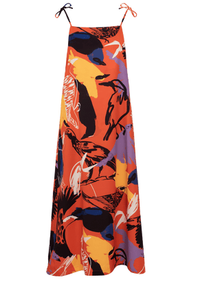 Vestido Bienteveo Terracota