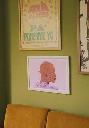 Póster Rosa Pastel